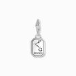 Silver charm pendant zodiac sign Pisces with zirconia from the Charm Club collection in the THOMAS SABO online store